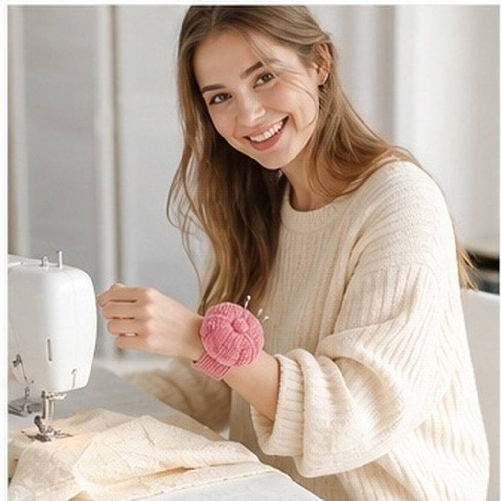 Sewing Pin Cushion - Innovative Wrist Pin Cushion Slap Bracelet