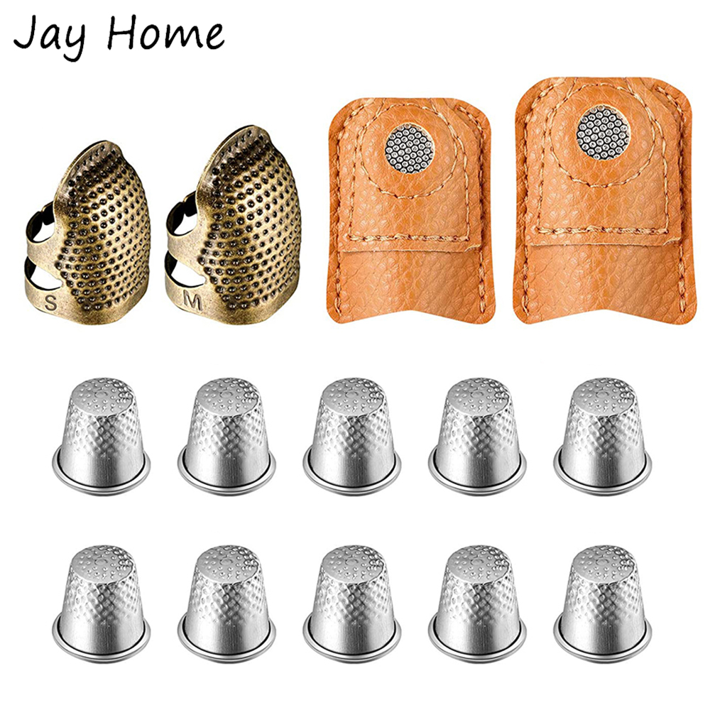 14Pcs Sewing Thimble Set Metal - огляд і ціна Sewing Thimble Metal