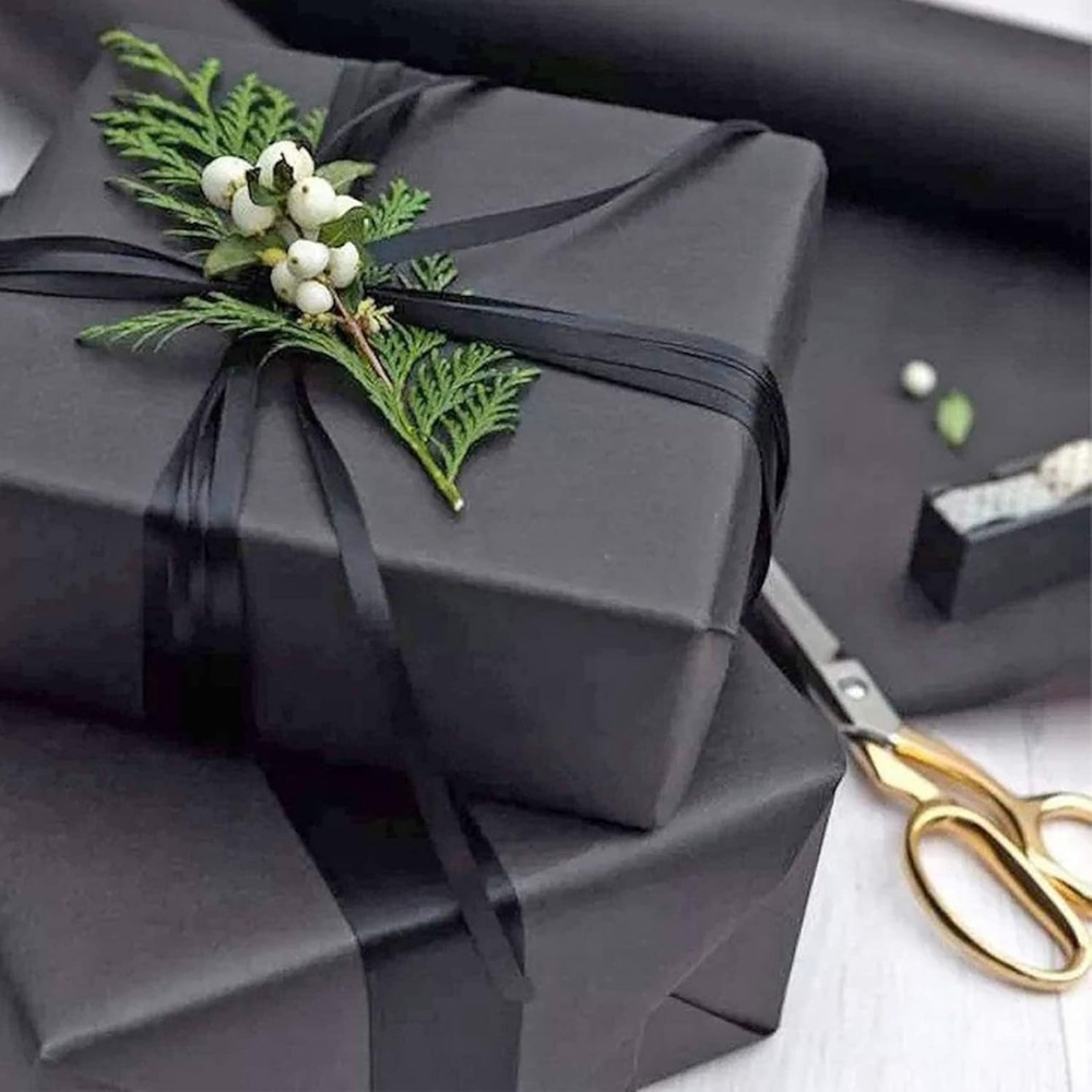 10-100 Sheets Black Tissue Pap - огляд і ціна Pattern Tissue Paper