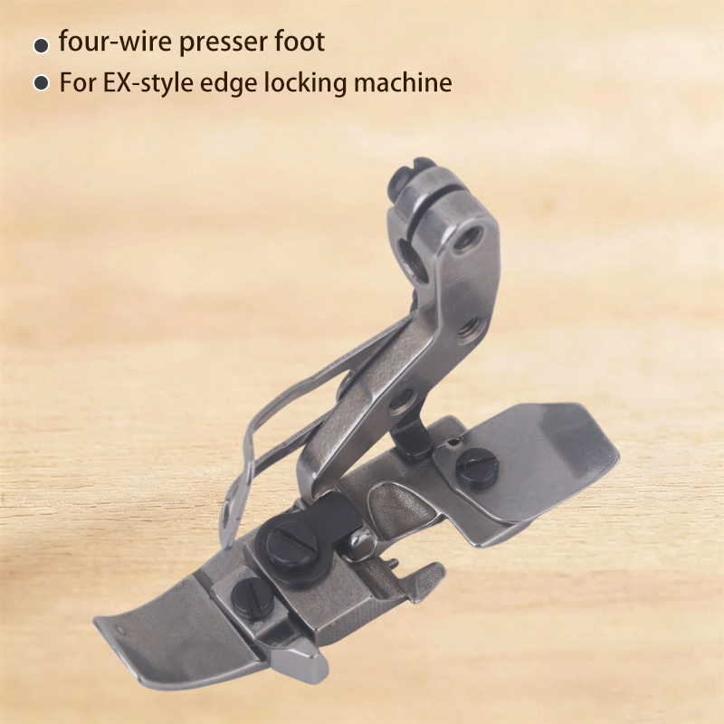 1PCS Four-Thread Presser Foot  - огляд і ціна Textile Sewing Machine