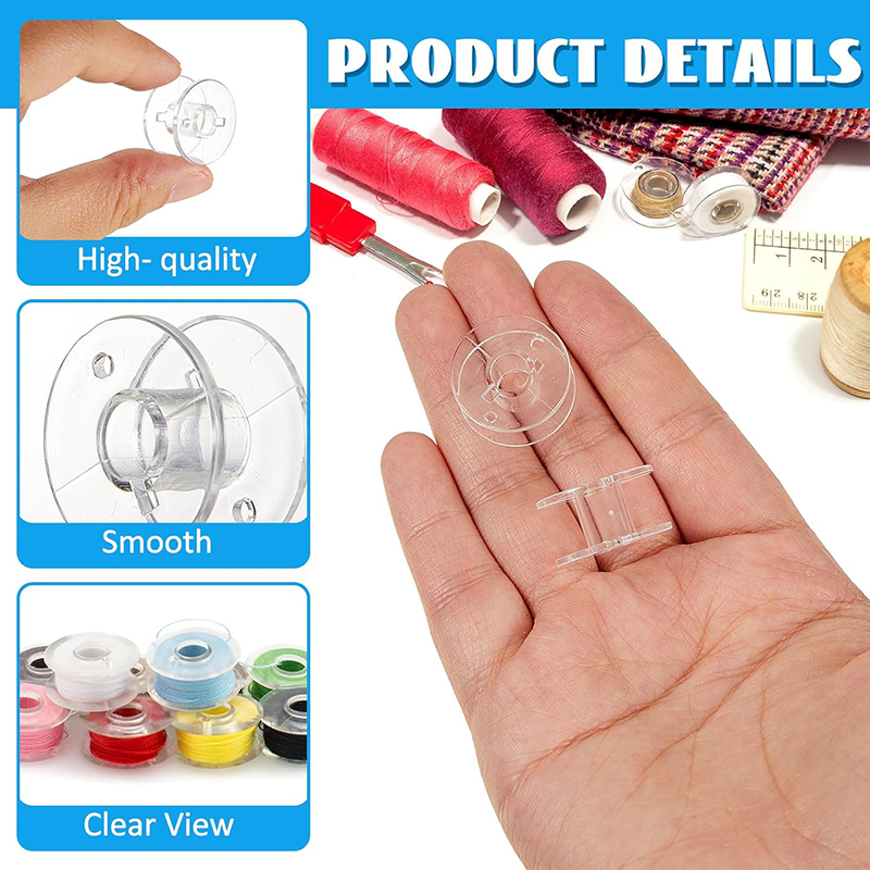 25pcs Home Sewing Machine Bott - огляд і ціна Bobbin Organizer Box
