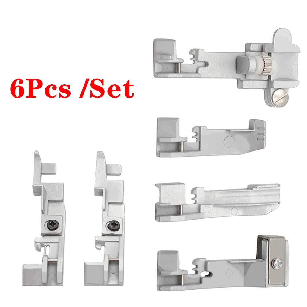 6Pcs/Set Presser Foot For Sing - огляд і ціна Sewing Gathering