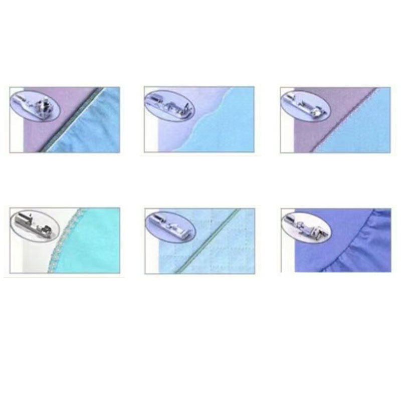 6Pcs/Set Presser Foot For Sing - огляд і ціна Sewing Gathering