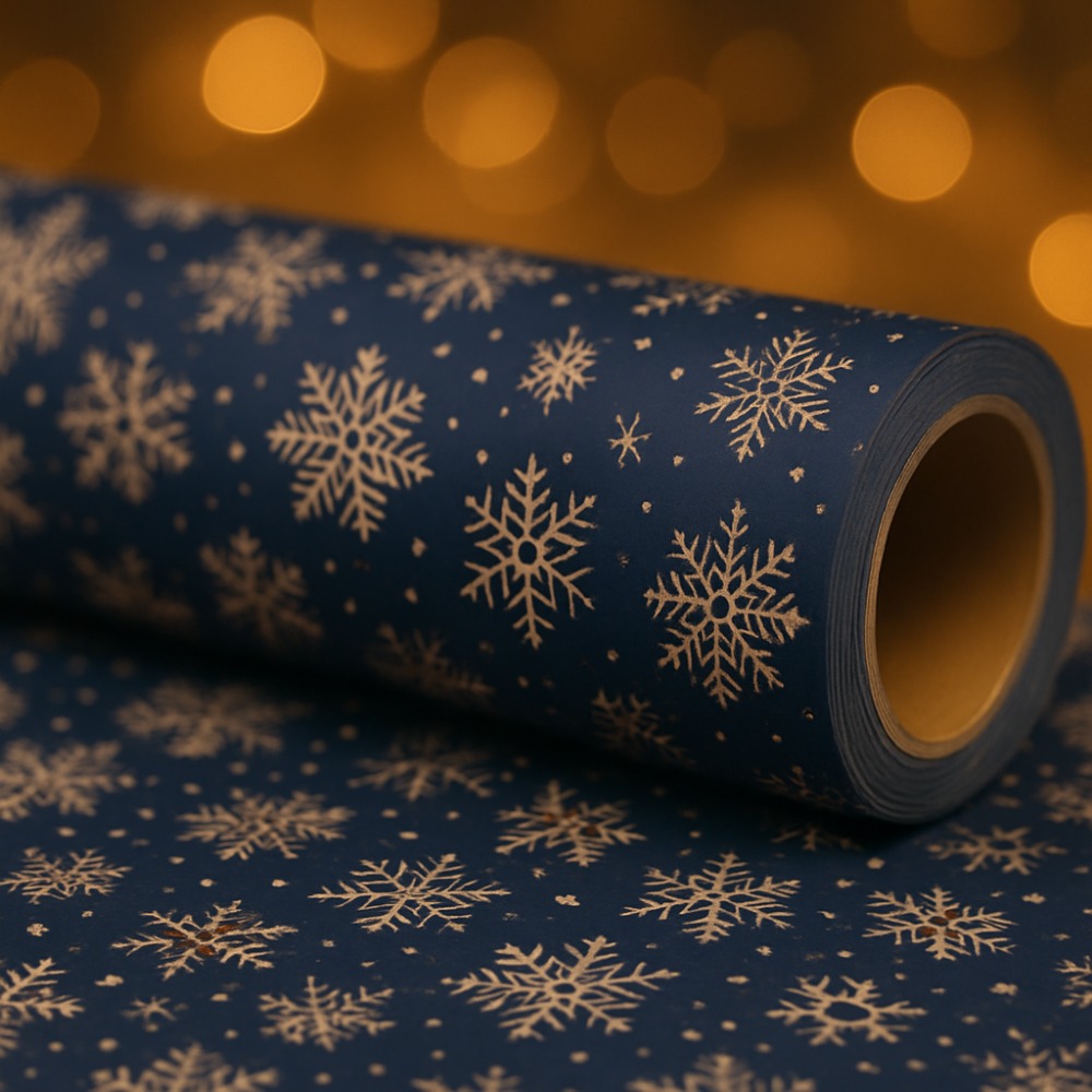 1 Roll Extra Long Dark Blue Sn - огляд і ціна Pattern Tissue Paper