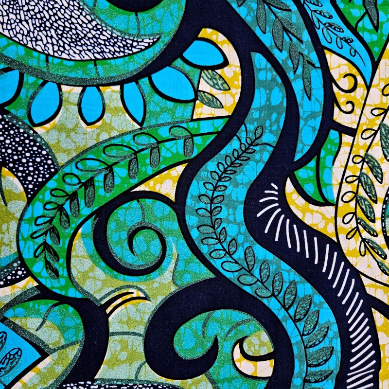 6Yards Long 46'' Wide African  - огляд і ціна Sewing Batik