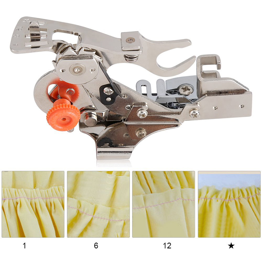 1pcs Ruffler Foot Sewing Machi - огляд і ціна Sewing Gathering