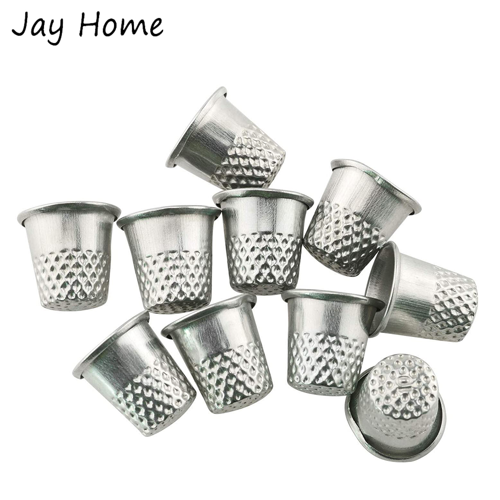 5/10Pcs Silver Sewing Thimbles - огляд і ціна Sewing Thimble Metal
