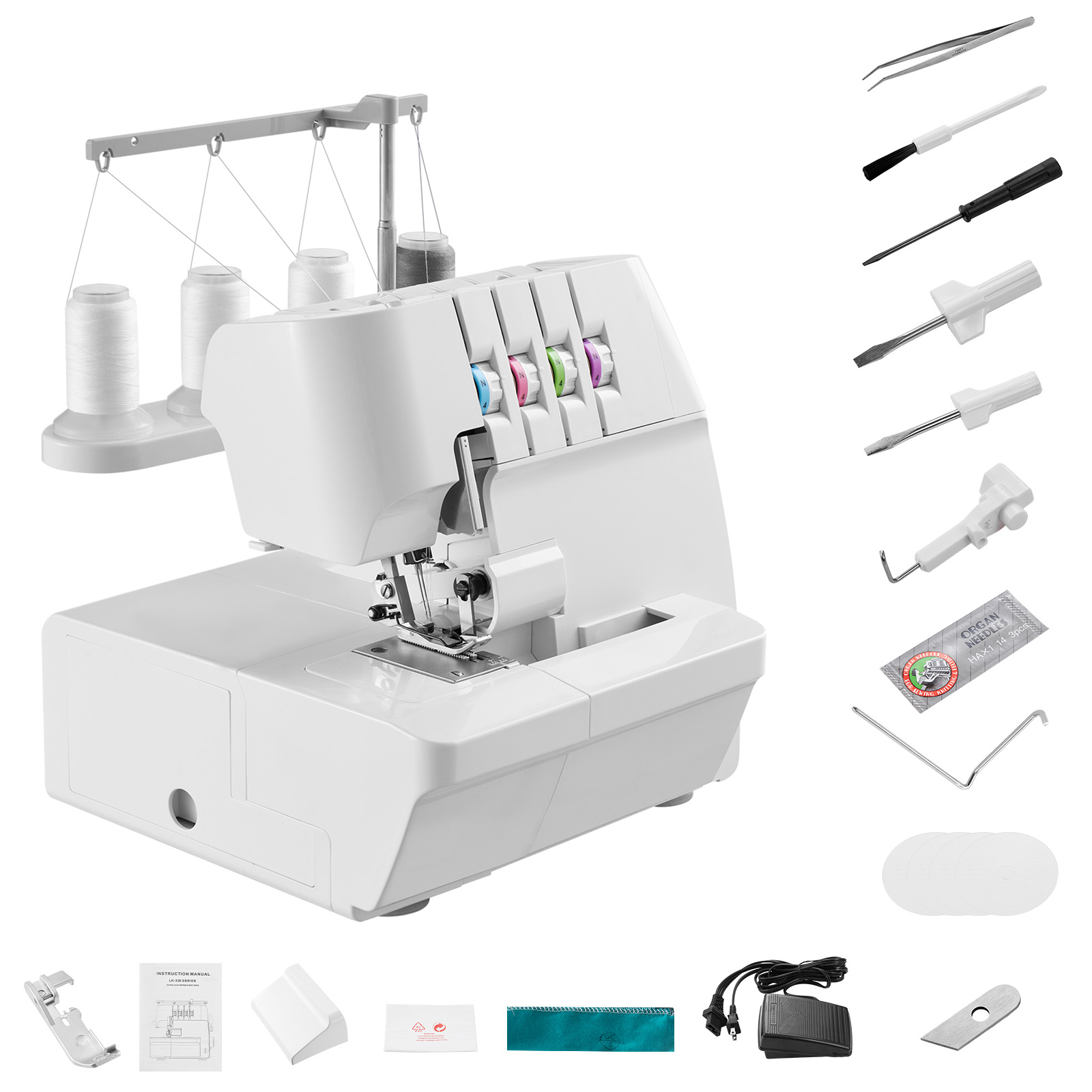 SucceBuy Serger Overlock Sewin - огляд і ціна Sewing Machine Yarn