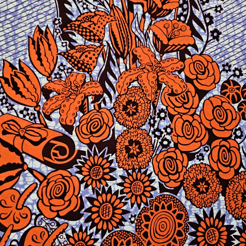6Yards Long Cotton African Sty - огляд і ціна Sewing Batik