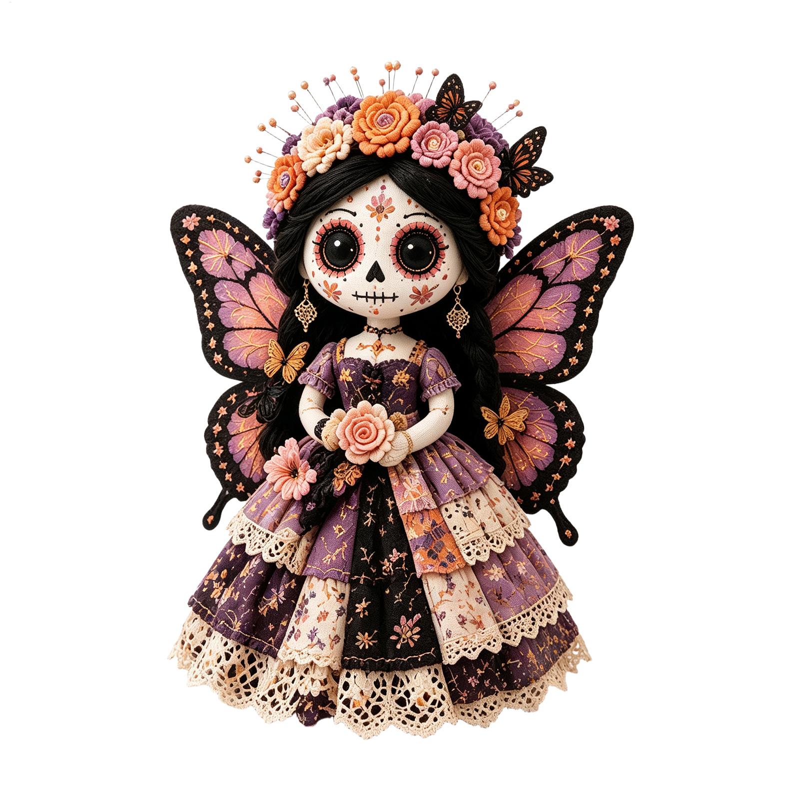 Vintage Day Of The Dead Patchw - огляд і ціна Sewing Gathering