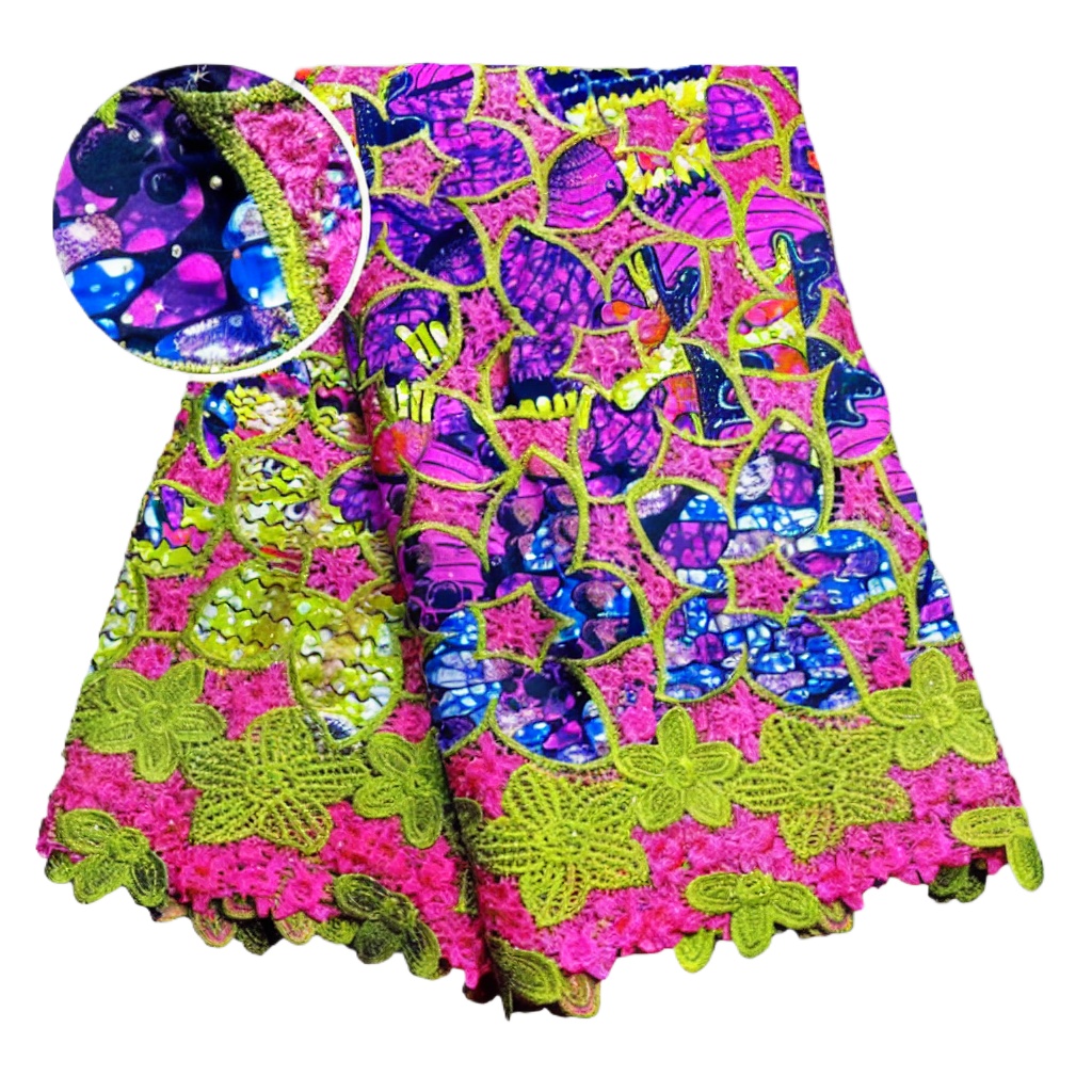 100% Cotton African Glitter Wa - огляд і ціна Sewing Batik