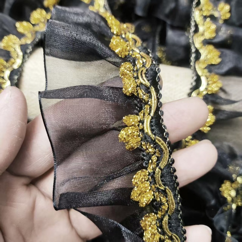 3Yards5cm versatile black gold - огляд і ціна Textile Sewing Factory