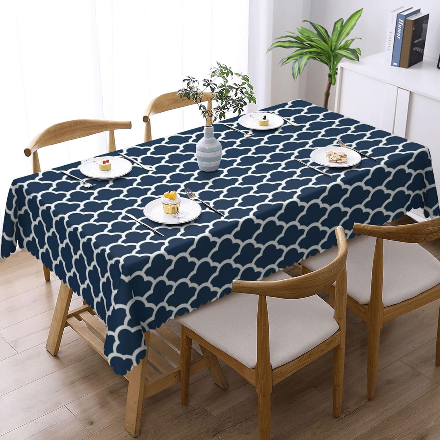 Blue Tablecloth Navy Cloud Sea - огляд і ціна Century Textile & Sewing Supply Hours