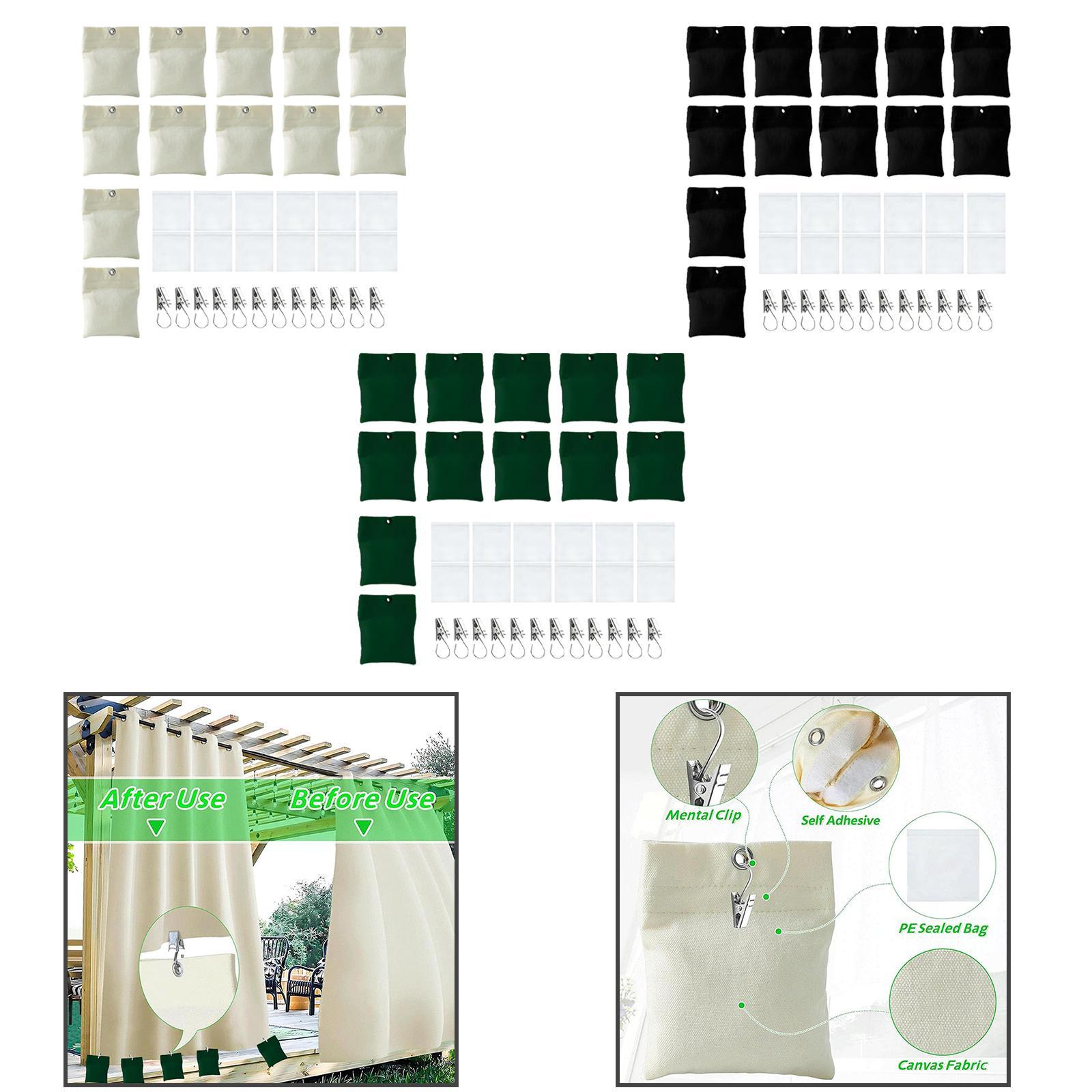 12x Outdoor Curtain Weights, R - огляд і ціна Fabric Weight Set