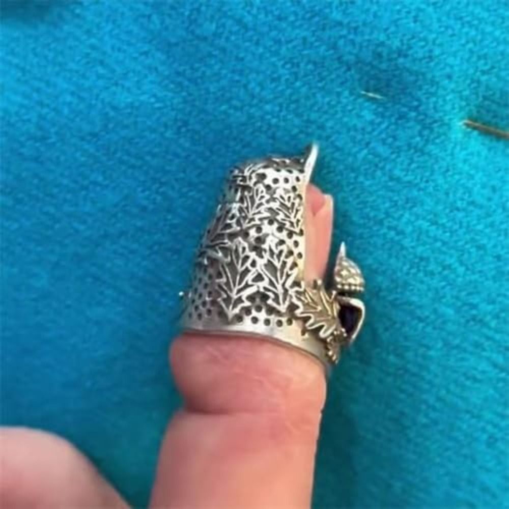 Metal Open Nail Acorn Thimble  - огляд і ціна Sewing Thimble Metal