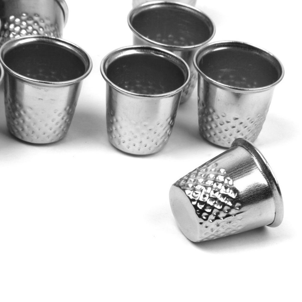 10Pcs Silver Sewing Thimble Ha - огляд і ціна Sewing Thimble Metal