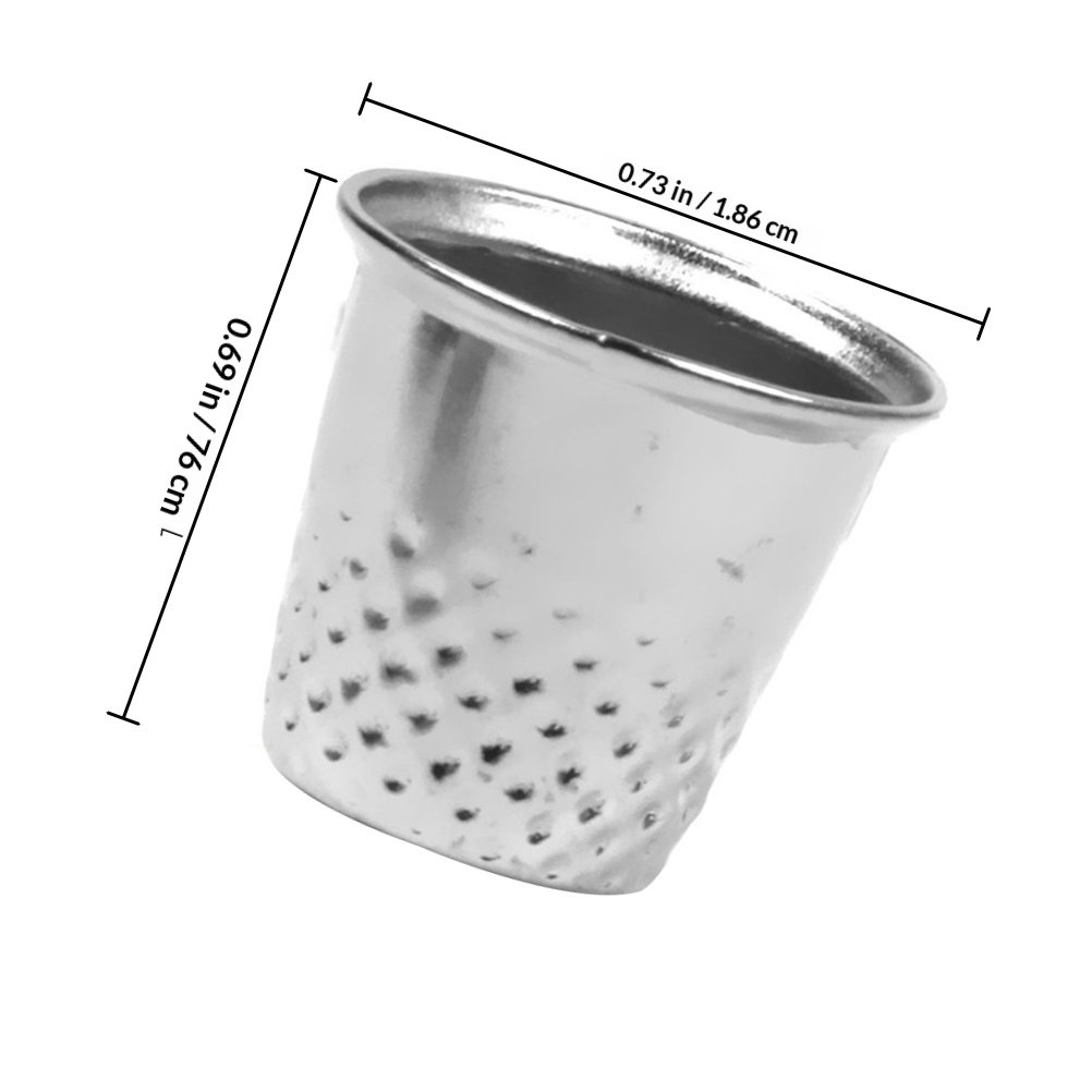 10Pcs Silver Sewing Thimble Ha - огляд і ціна Sewing Thimble Metal