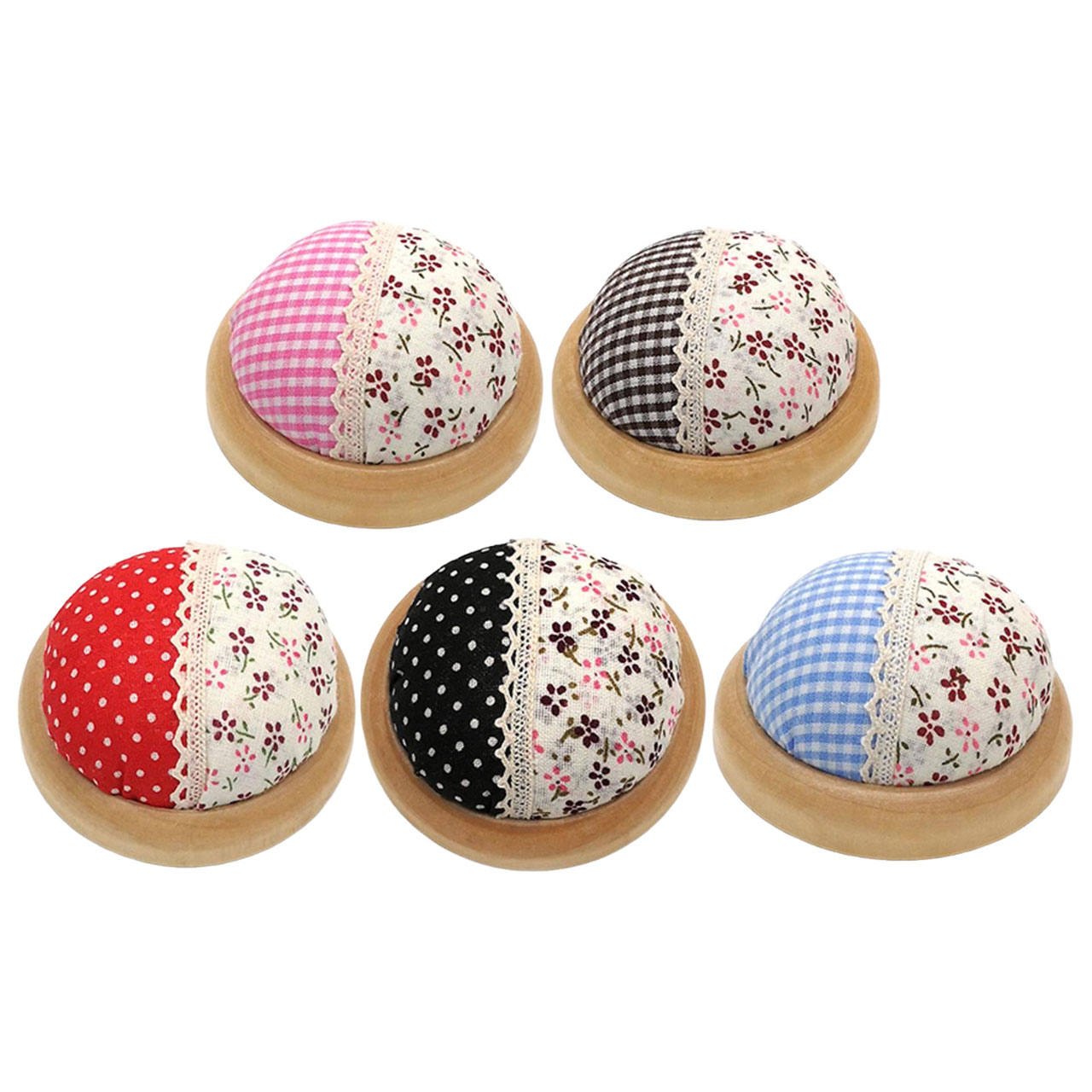 Needle Pincushions Wooden Base - огляд і ціна Sewing Pin Cushion