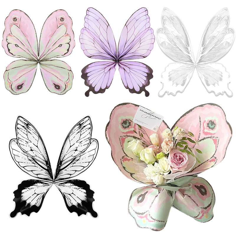24Pcs Butterfly Wings Shape Fl - огляд і ціна Pattern Tissue Paper