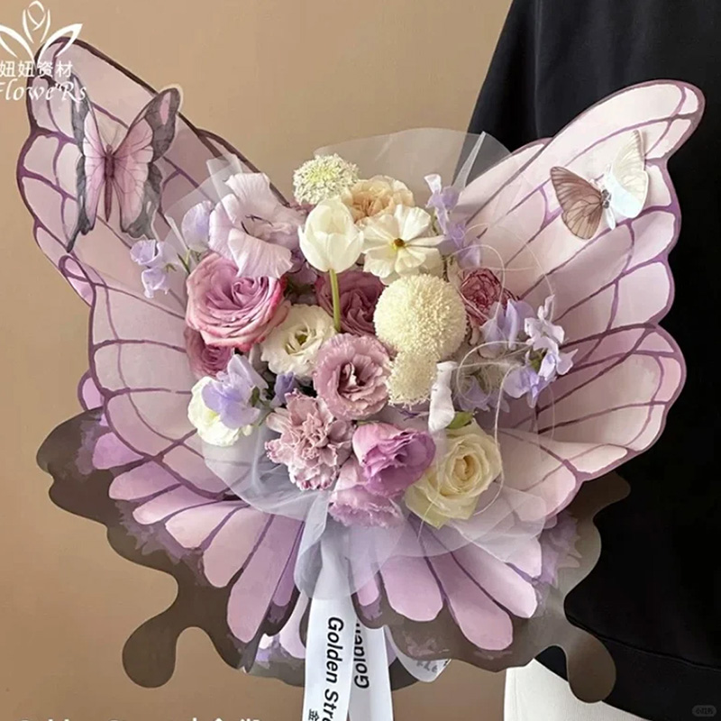 24Pcs Butterfly Wings Shape Fl - огляд і ціна Pattern Tissue Paper