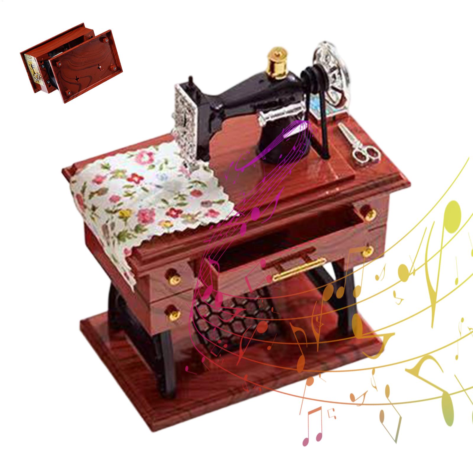 Sewing Machine Mini Music Box  - огляд і ціна Sewing Gathering