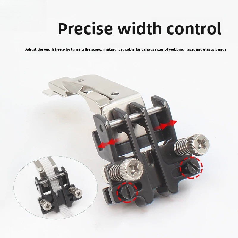 Adjustable Elastic Band Presse - огляд і ціна Sewing Gathering