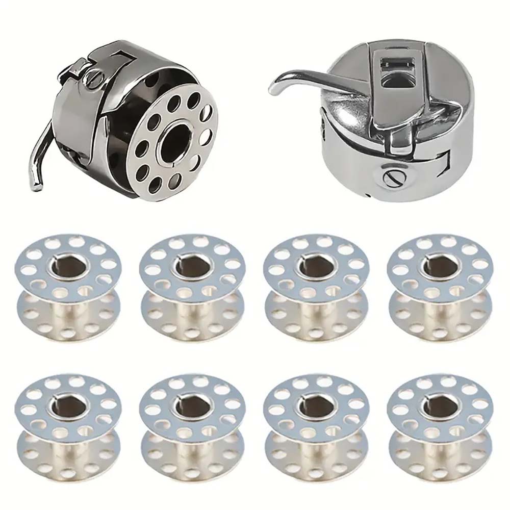 Bobbin Case and Metal Bobbins  - огляд і ціна Sewing Machine Yarn